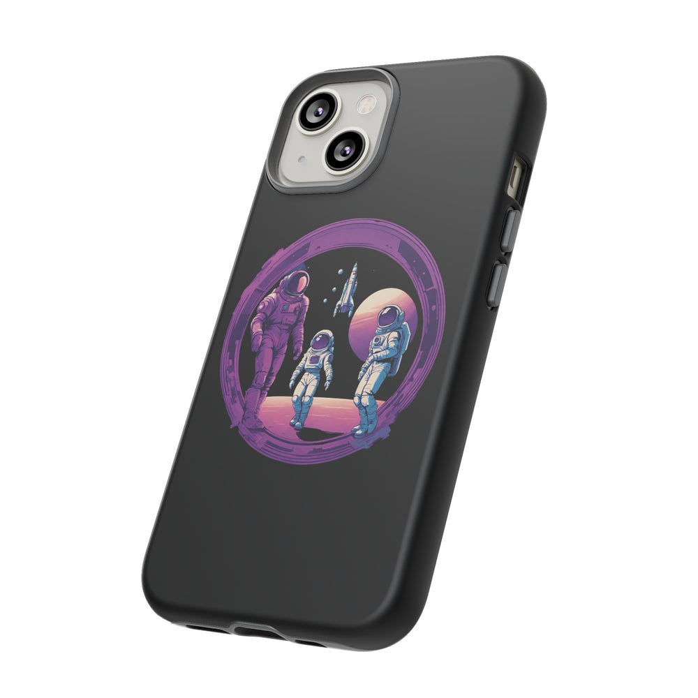 Family Business SpaceArt Sci-Fi Tough iPhone Mobile Cases