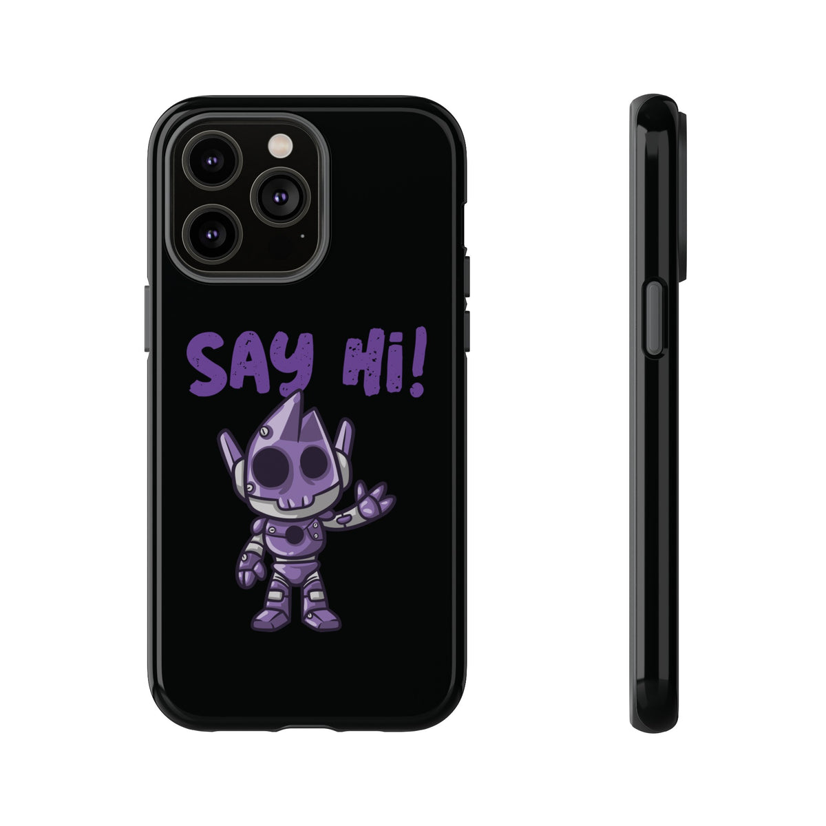 Funny UFO iPhone Cases | Say Hi Sci-Fi Tough Mobile Covers