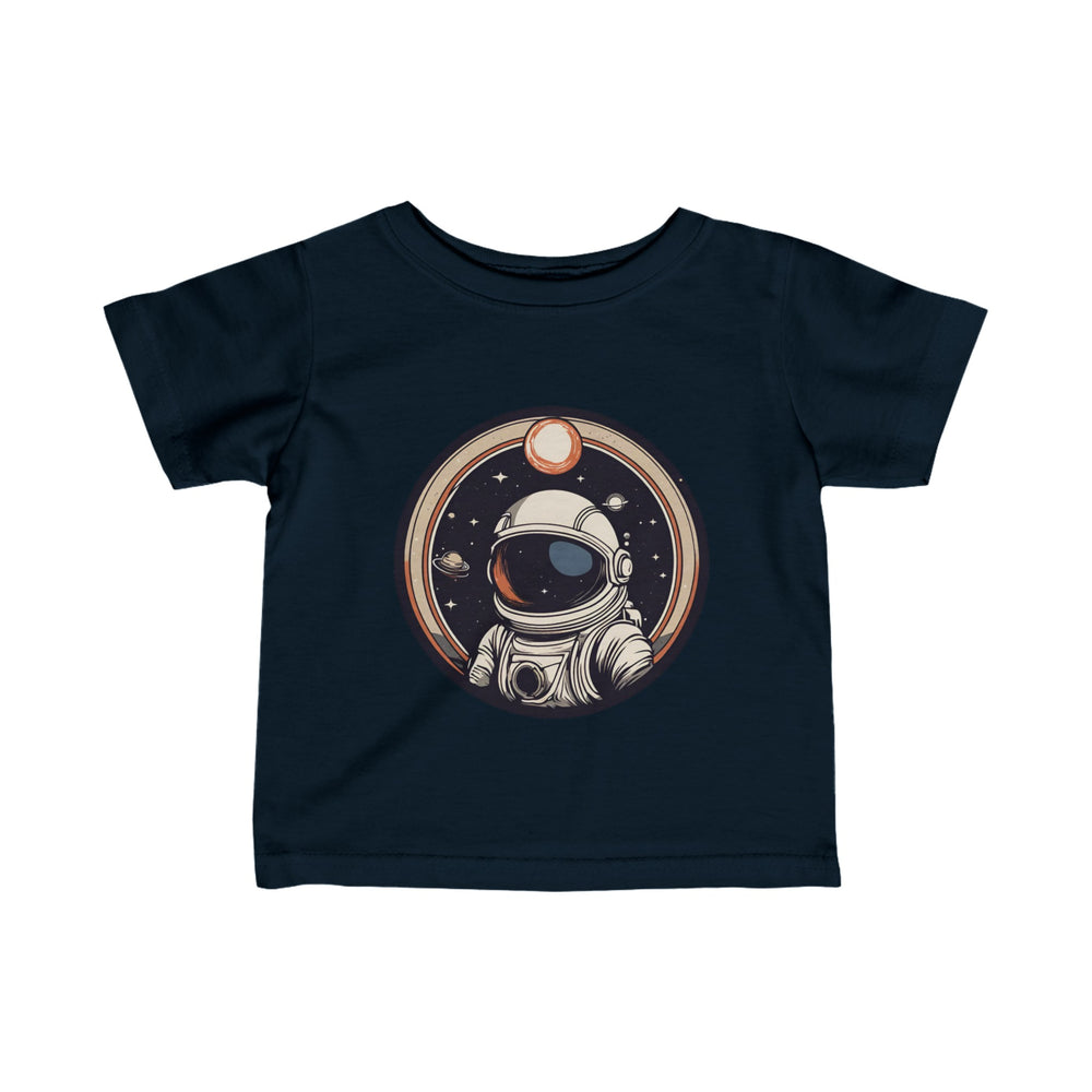 Welcome To Space Age Infant Astronaut Fine Jersey Tee-welovescifi.net