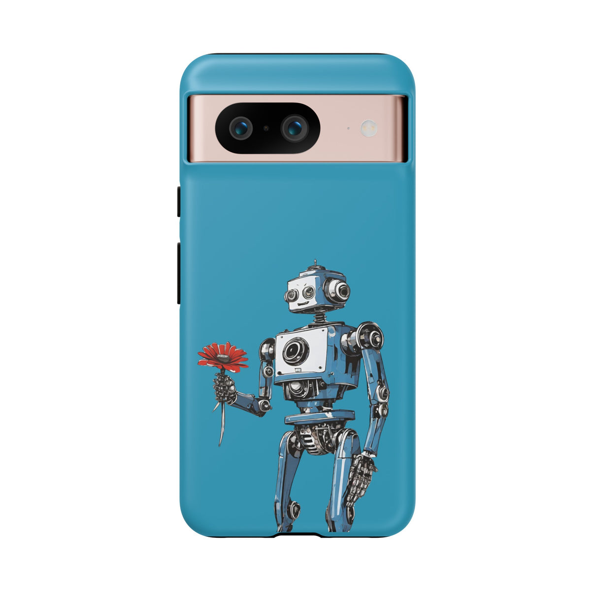 You Never Bring Me Flowers Robot SpaceArt Tough Google Pixel Mobile Cases-welovescifi.net