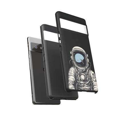 Hello Human Space Art Phone Case Tough Google Pixel Cover