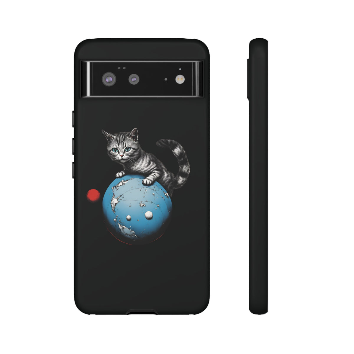 Spaceplayer Cat 3 Tough Google Pixel Mobile Cases