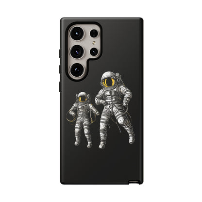 Astronauts Floating Tough Samsung Galaxy Mobile Cases