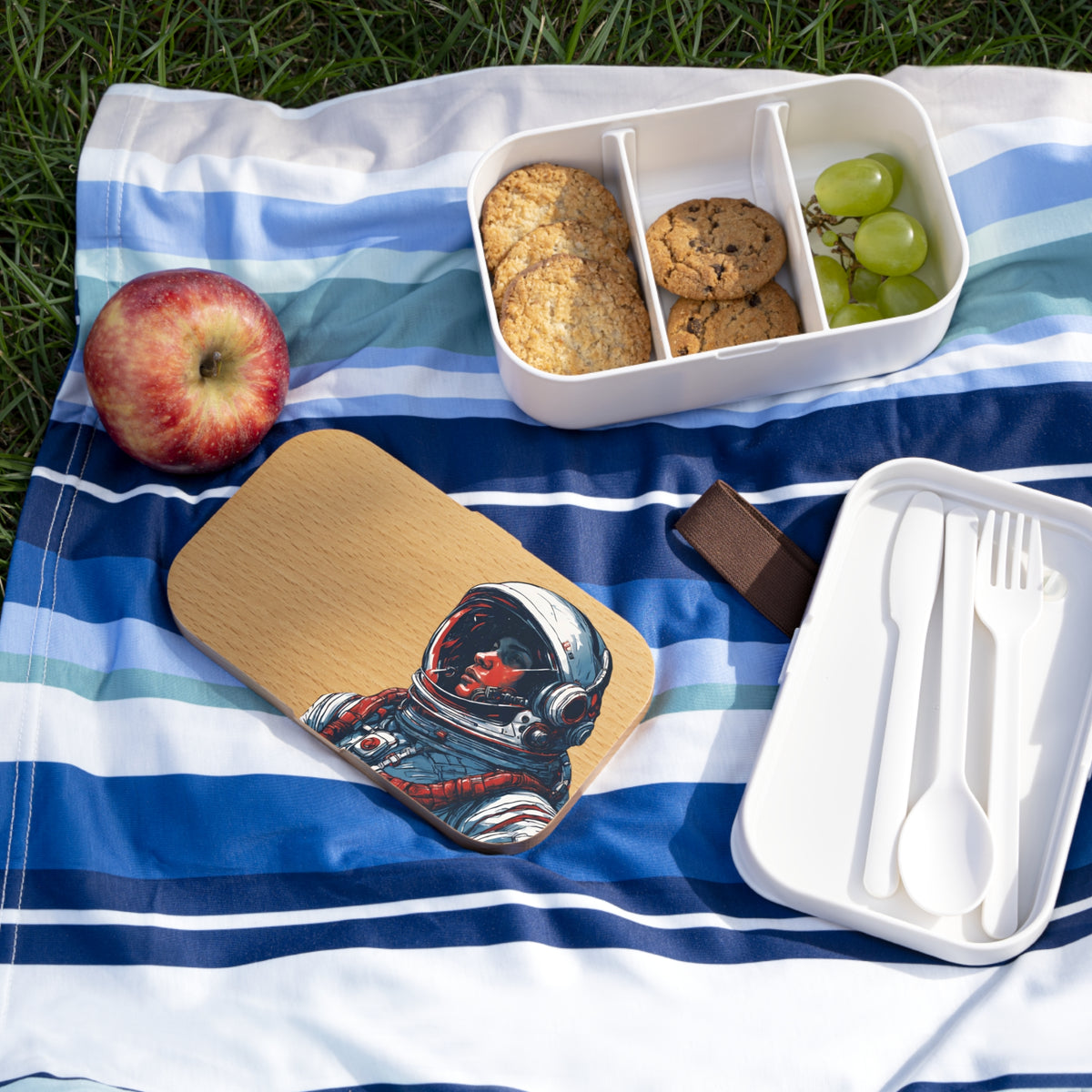 Astronaut Lunch Box - Rule the World Space Art Bento Box