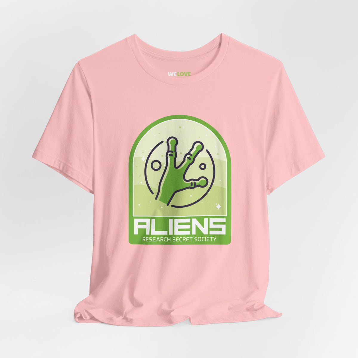 Aliens Research Secret Society UFO SciFi T-Shirt-welovescifi