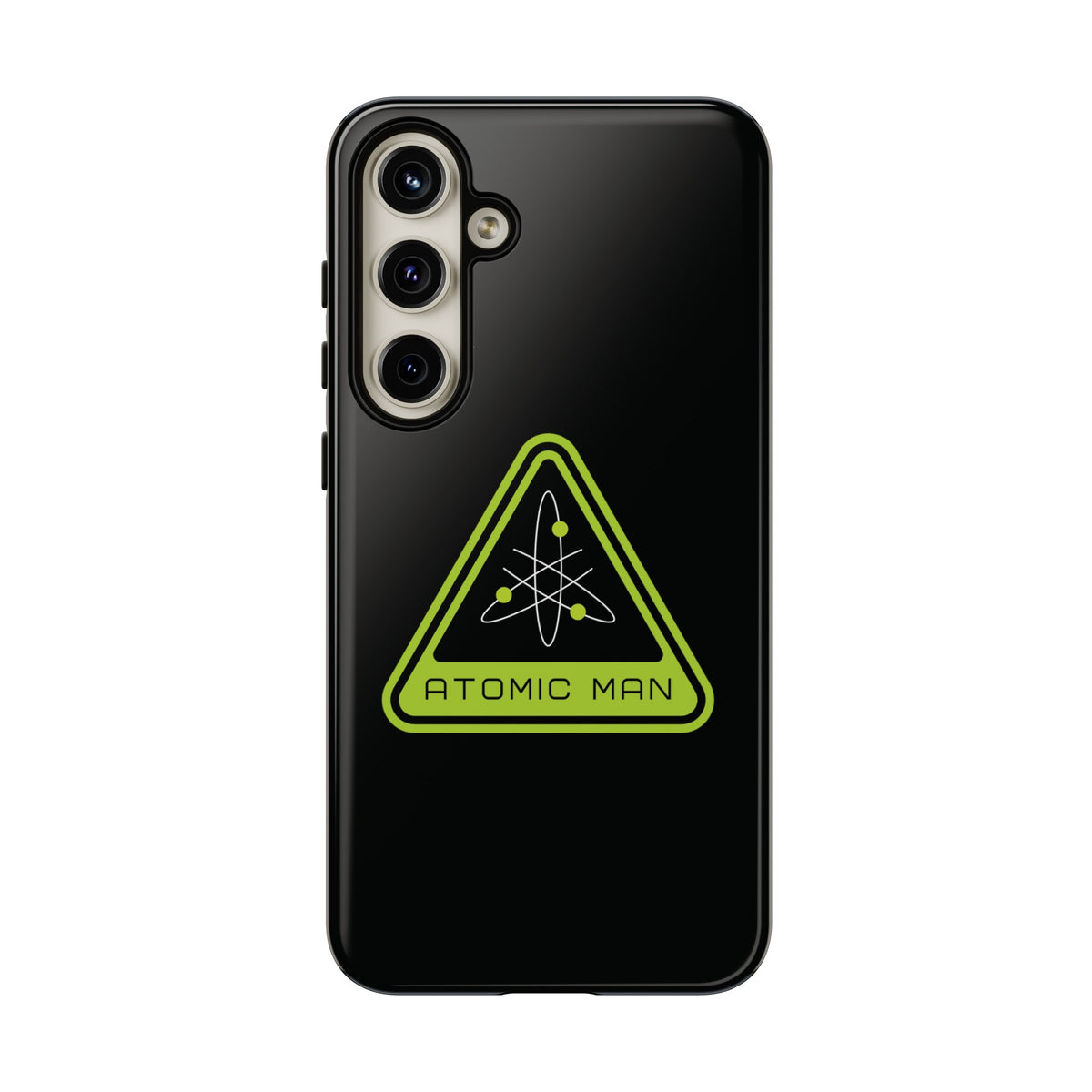 Atomic Man Retro Sign Sci-Fi Samsung Galaxy Mobile Cases