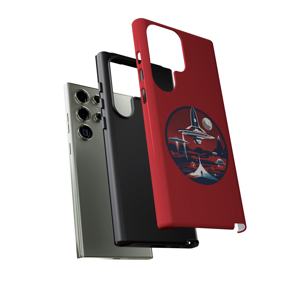 Space Art Mobile Case | Let's Escape Astronaut 