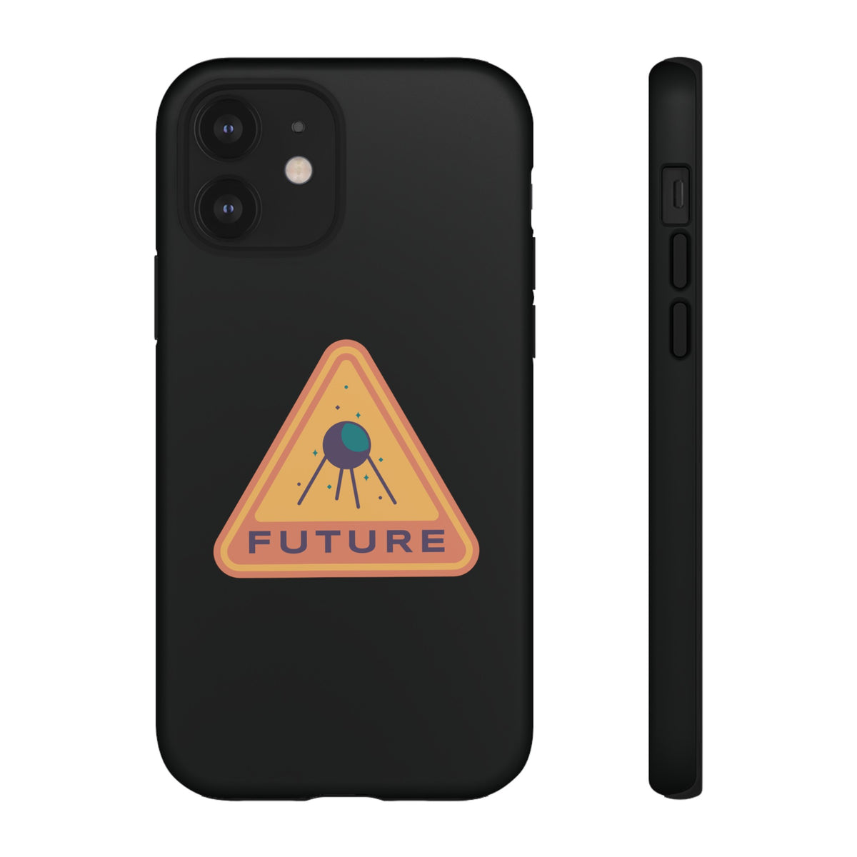 Future Retro Sign SciFi Tough iPhone Mobile Case-welovescifi