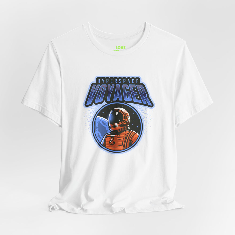 Hyperspace Voyager T-Shirt Sci-Fi Astronaut Tee WeLoveSciFi