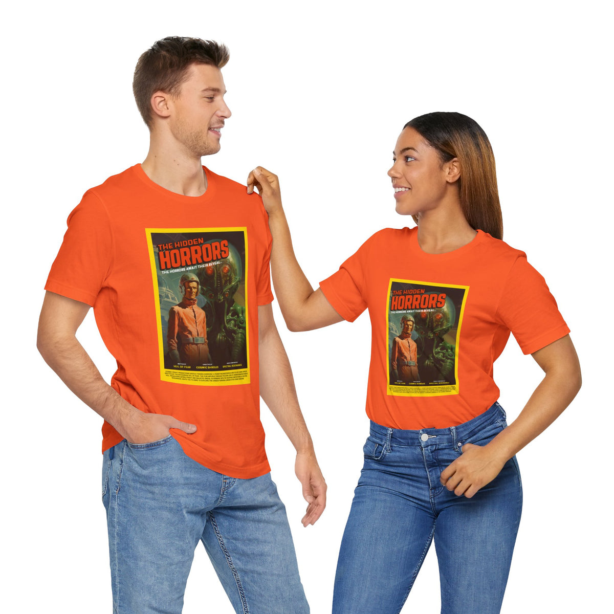 The Hidden Horrors Retro SciFi T-Shirt - SciFi Merchandise