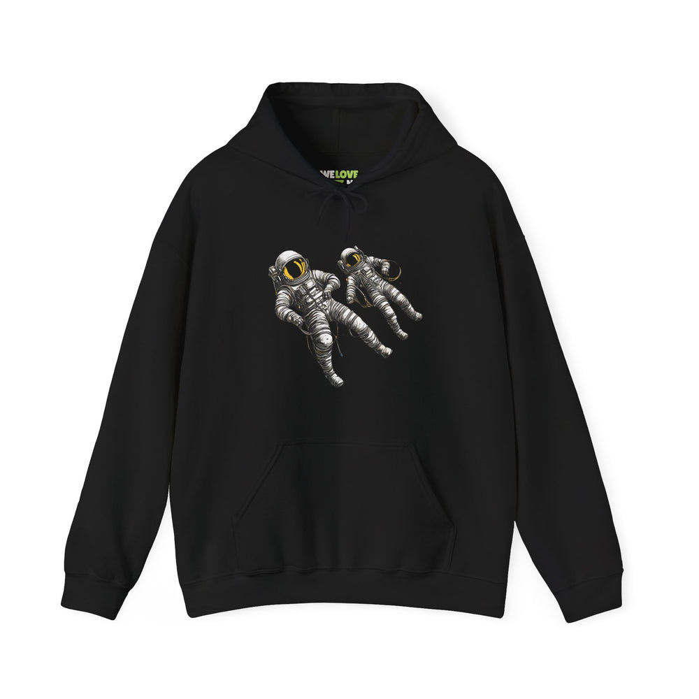 Astronauts Floating Sci-Fi Hoodie-welovescifi.net