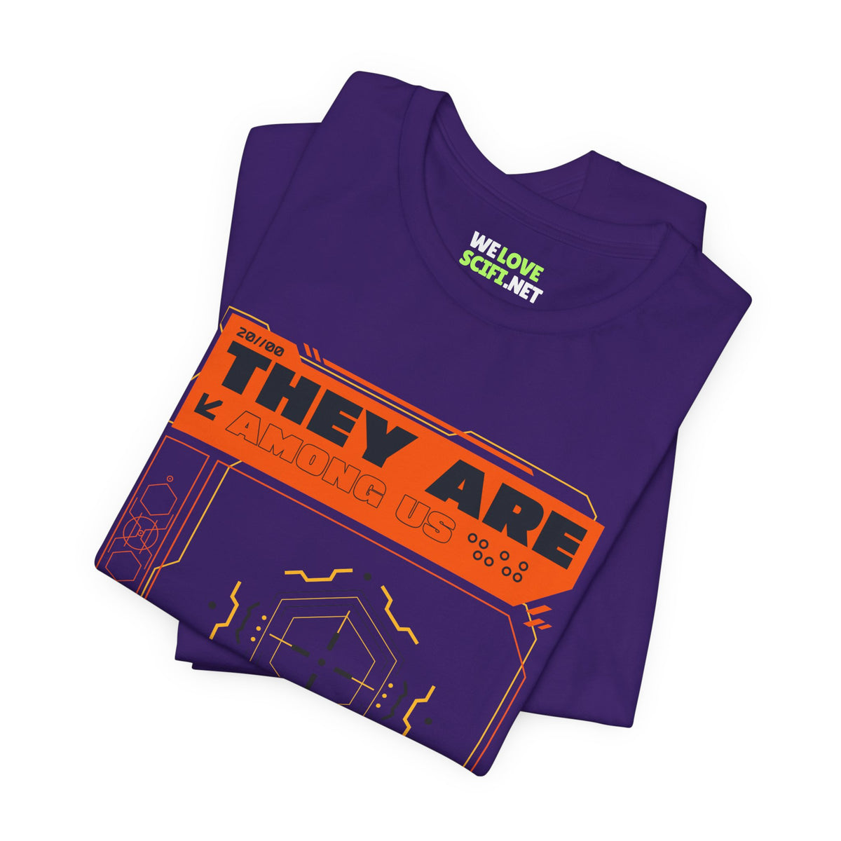 They Are Among Us UFO Sci-Fi T-Shirt-welovescifi.net