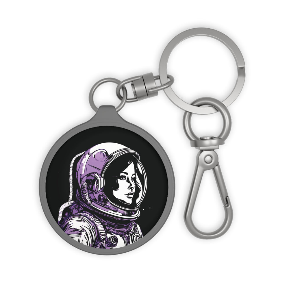 SpaceGirl Astronaut Keyring Tag-welovescifi.net