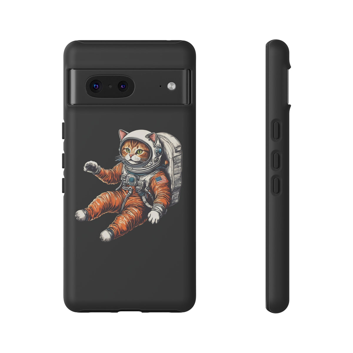 Redhead Spacecat Astronaut Google Pixel Mobile Cases