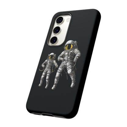 Astronauts Floating Tough Samsung Galaxy Mobile Cases