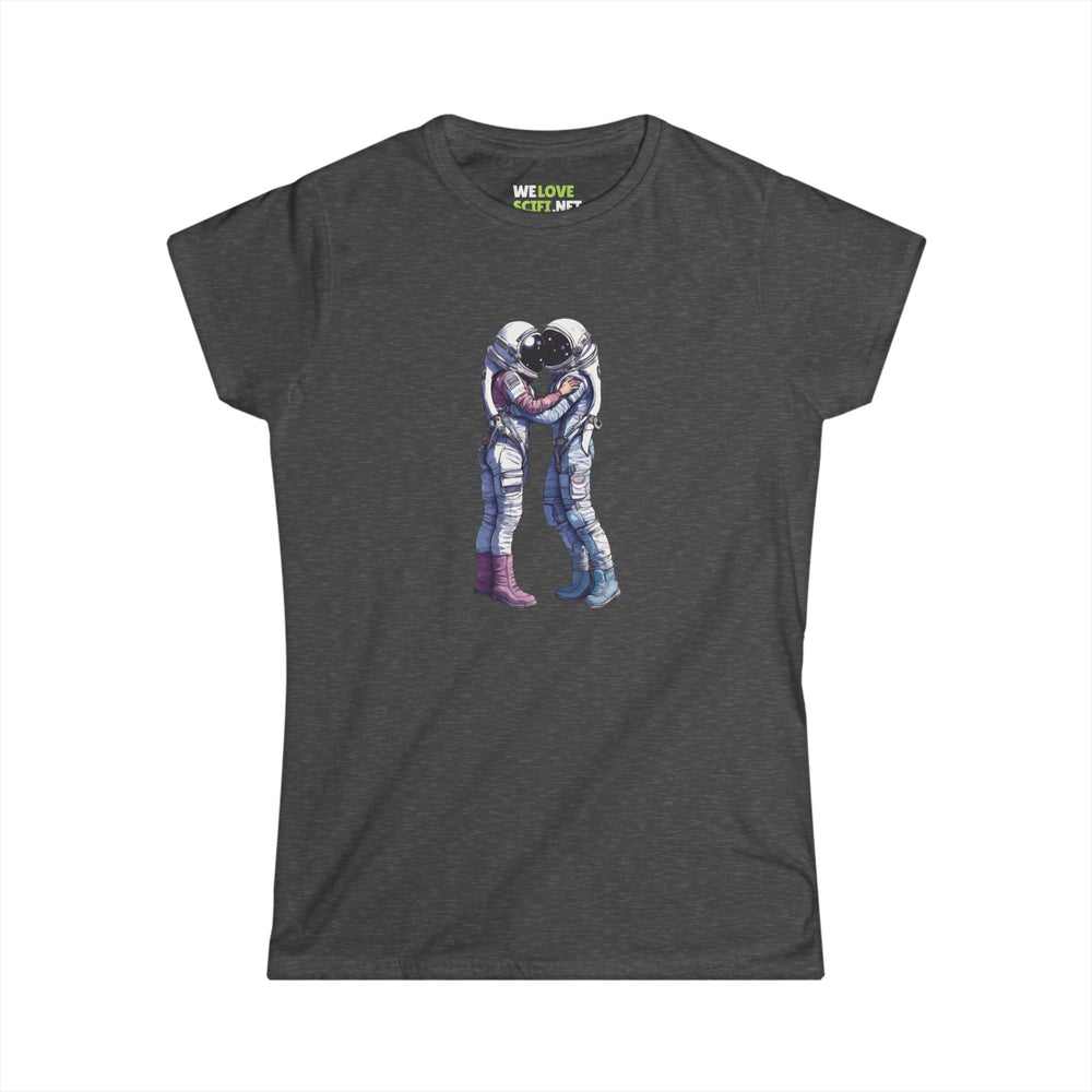 Eternal Love SpaceArt Astronaut Woman's Tee-welovescifi.net