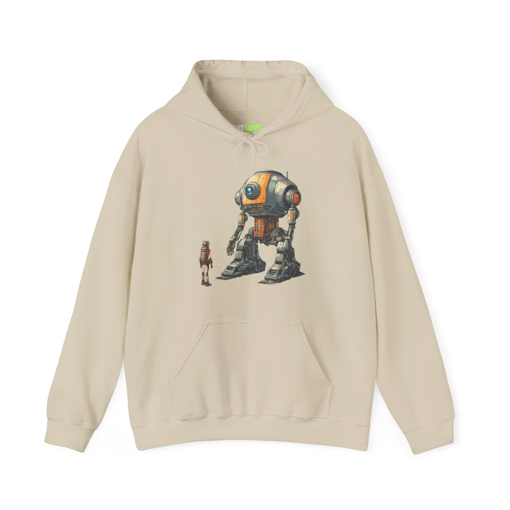 Robot Spaceart Hoodie - Sci-Fi Look at Me Hoodie WeLoveSciFi