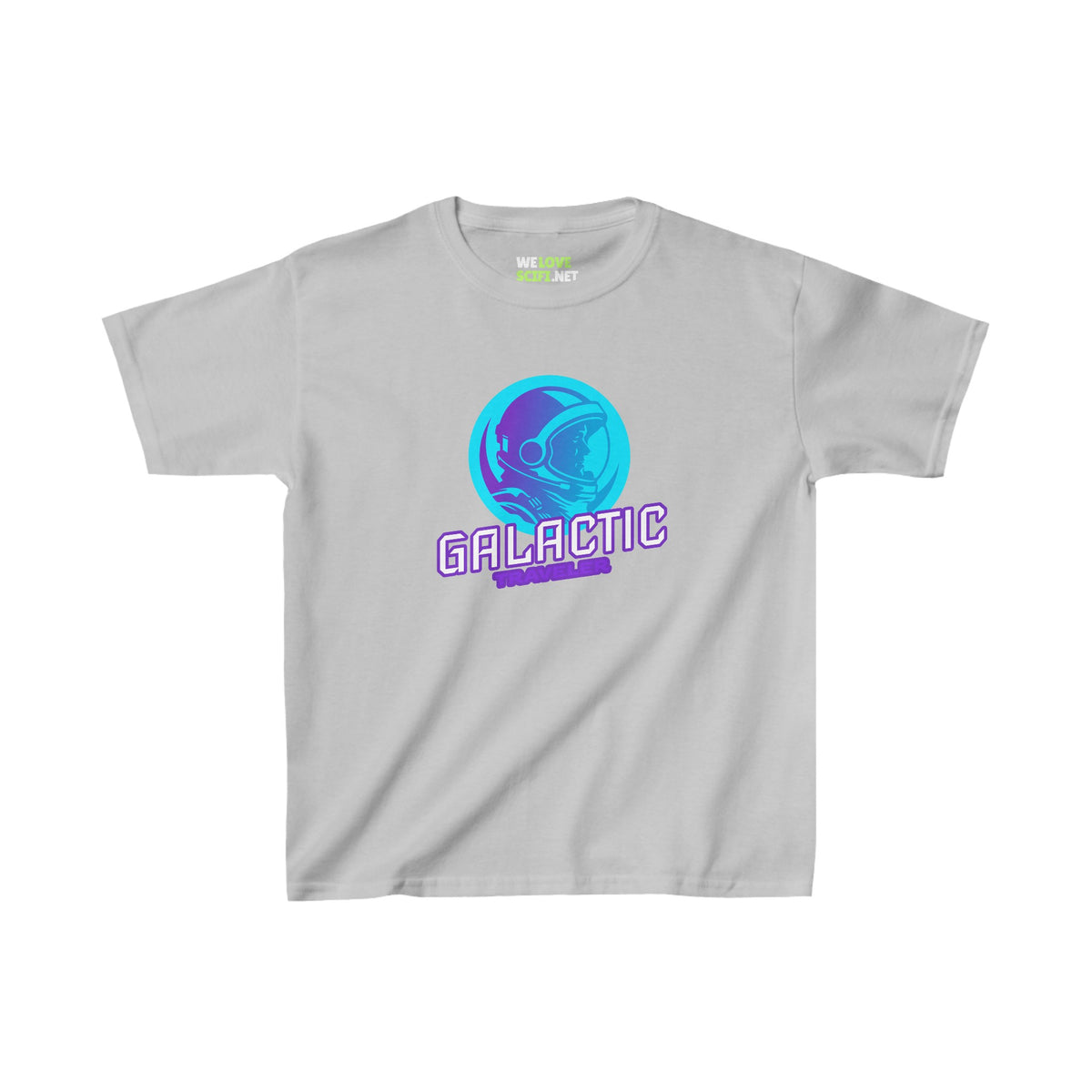 Galactic Traveler Kids Astronaut Heavy Cotton Teewelovescifi