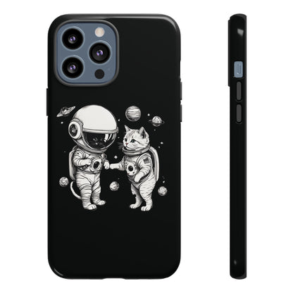 Space Kitties iPhone Cases Astronaut Cat Tough Mobile Cover