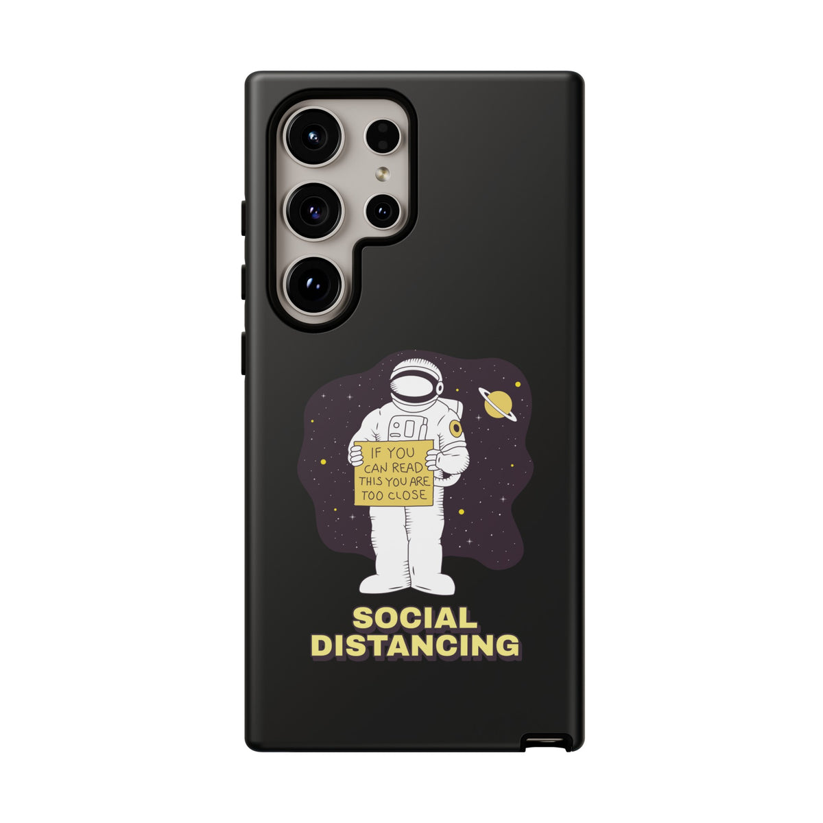 Social Distancing Astronaut Mobile Case