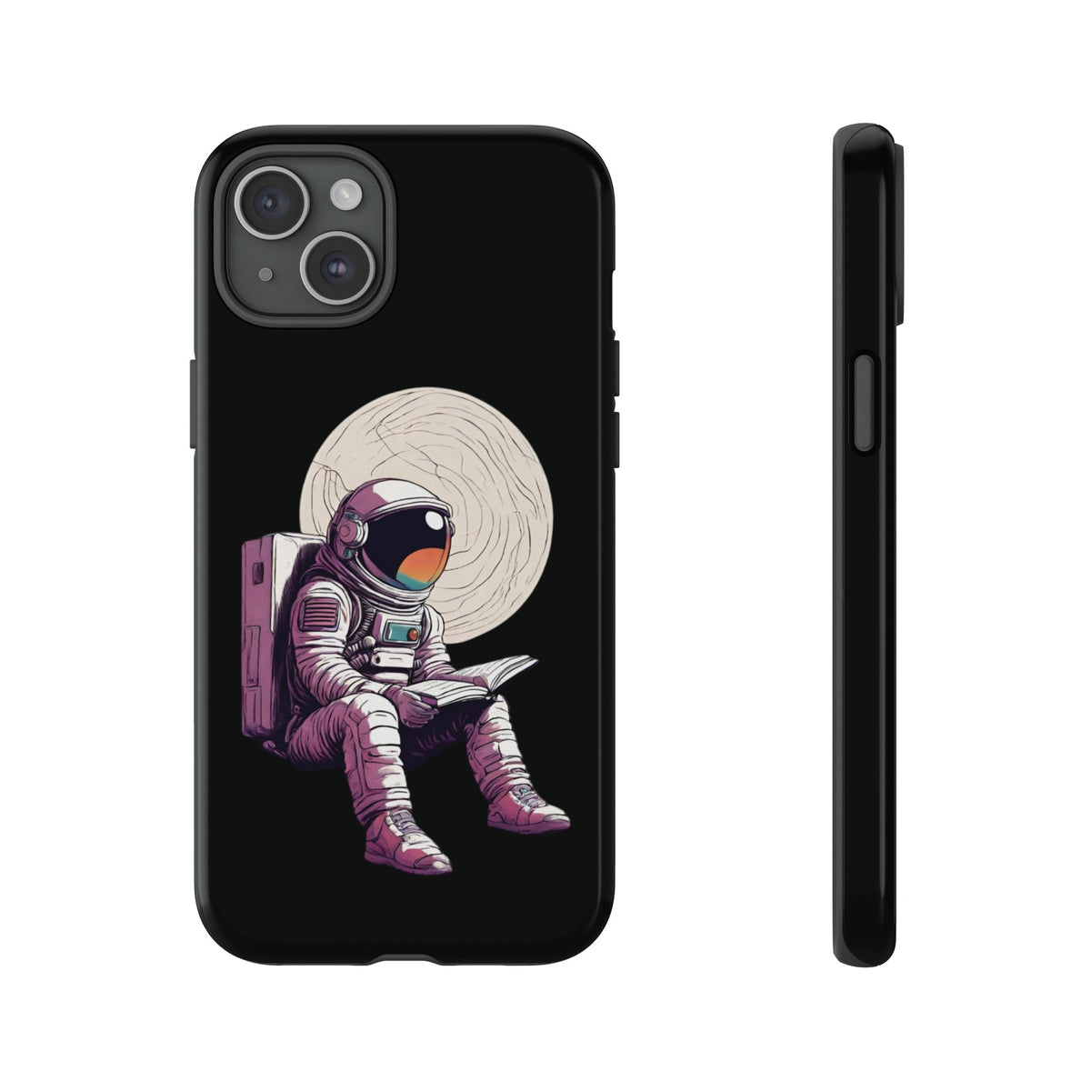 Art Astronaut Tough iPhone Mobile Cases - Read That Book