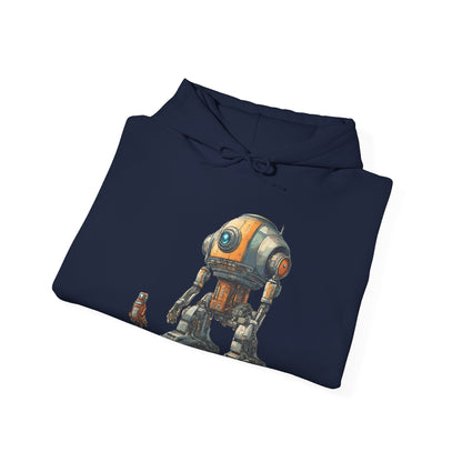 Robot Spaceart Hoodie - Sci-Fi Look at Me Hoodie WeLoveSciFi