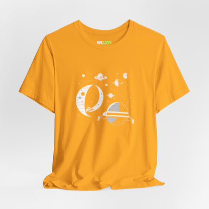 Space Station T-Shirt | No283 Sci-Fi Space Art Tee