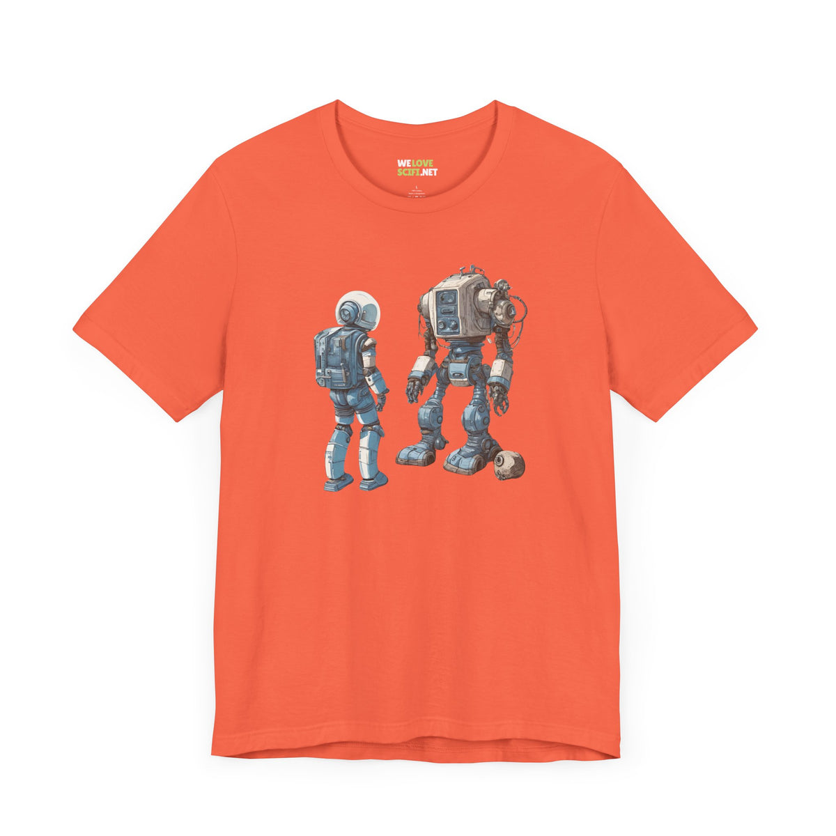 sci-fi t-shirt-Party Robot Sci-Fi T-Shirt-welovescifi.net