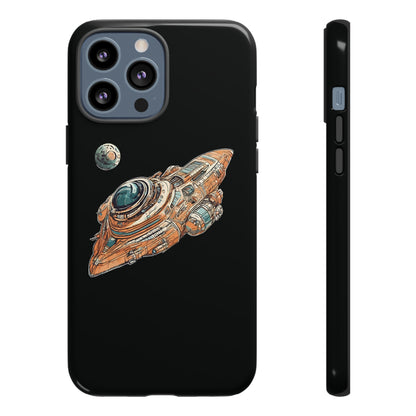 Durable Spaceship-76 Tough iPhone Cases