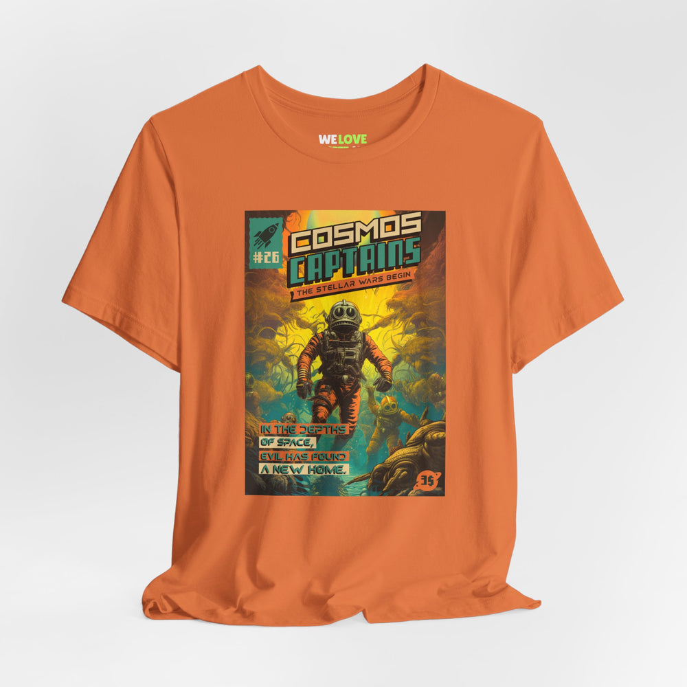 Cosmos Captains Retro Sci-Fi T-Shirt-welovescifi.net