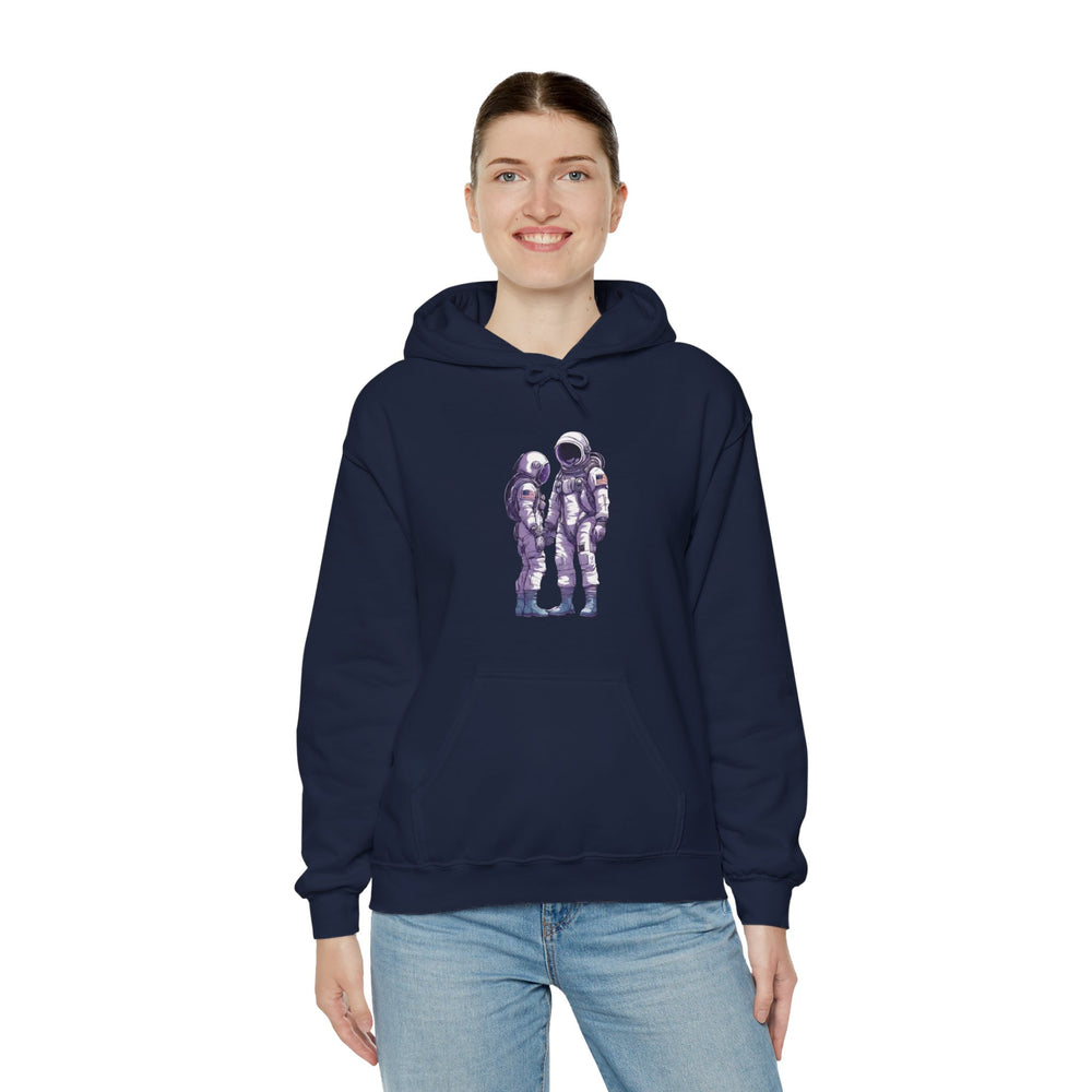 Mission Unknown Astronaut Space Art Hoodie | Sci-Fi Apparel