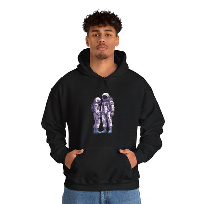 Mission Unknown Astronaut Space Art Hoodie | Sci-Fi Apparel