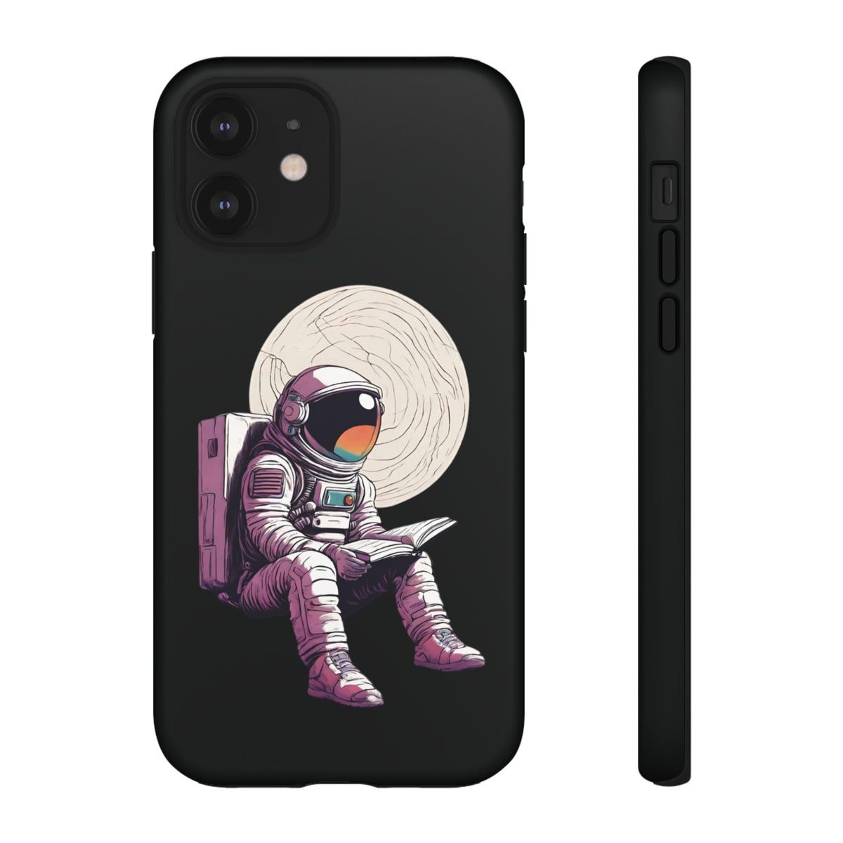 Art Astronaut Tough iPhone Mobile Cases - Read That Book