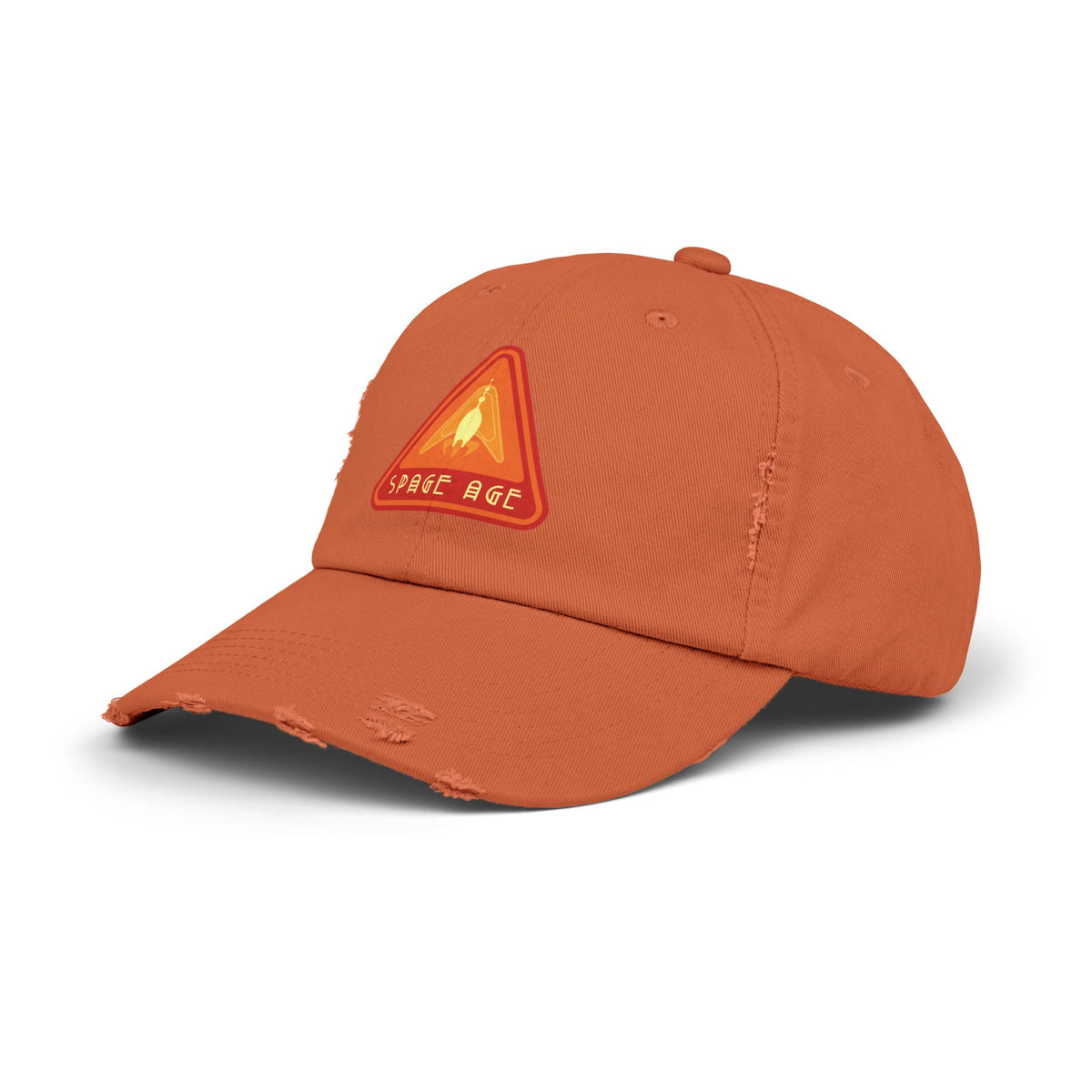 Space-Age Sign Unisex Sci-Fi Distressed Cap