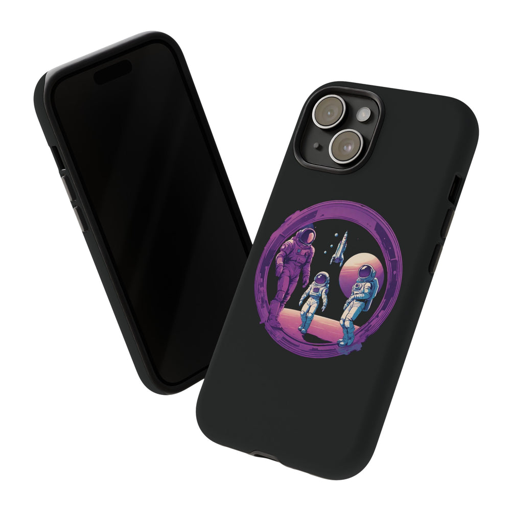 Family Business SpaceArt Sci-Fi Tough iPhone Mobile Cases