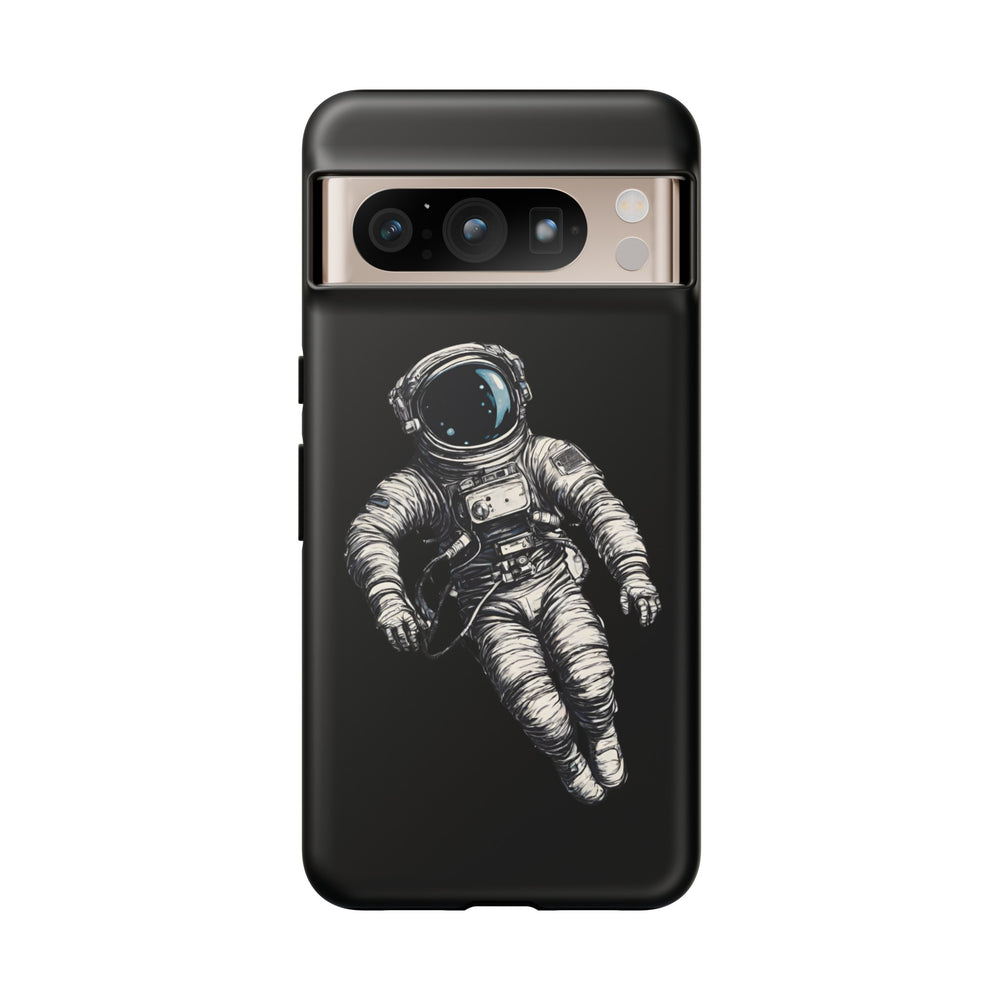 Floating Astronaut SpaceArt Tough Google Pixel Mobile Cases