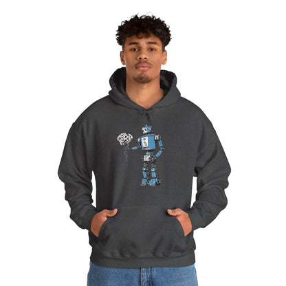 You Never Bring Me Flowers Robot Spaceart Sci-Fi Hoodie-welovescifi.net