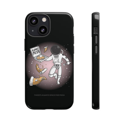 Space Pizza Case | Funny Astronaut Sci-Fi iPhone Cover