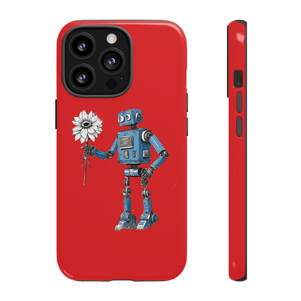 Maybe Baby Robot Spaceart Tough iPhone Mobile Cases