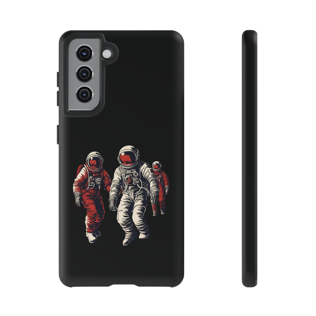 Astronauts In Red SpaceArt Tough Samsung Galaxy Mobile Cases