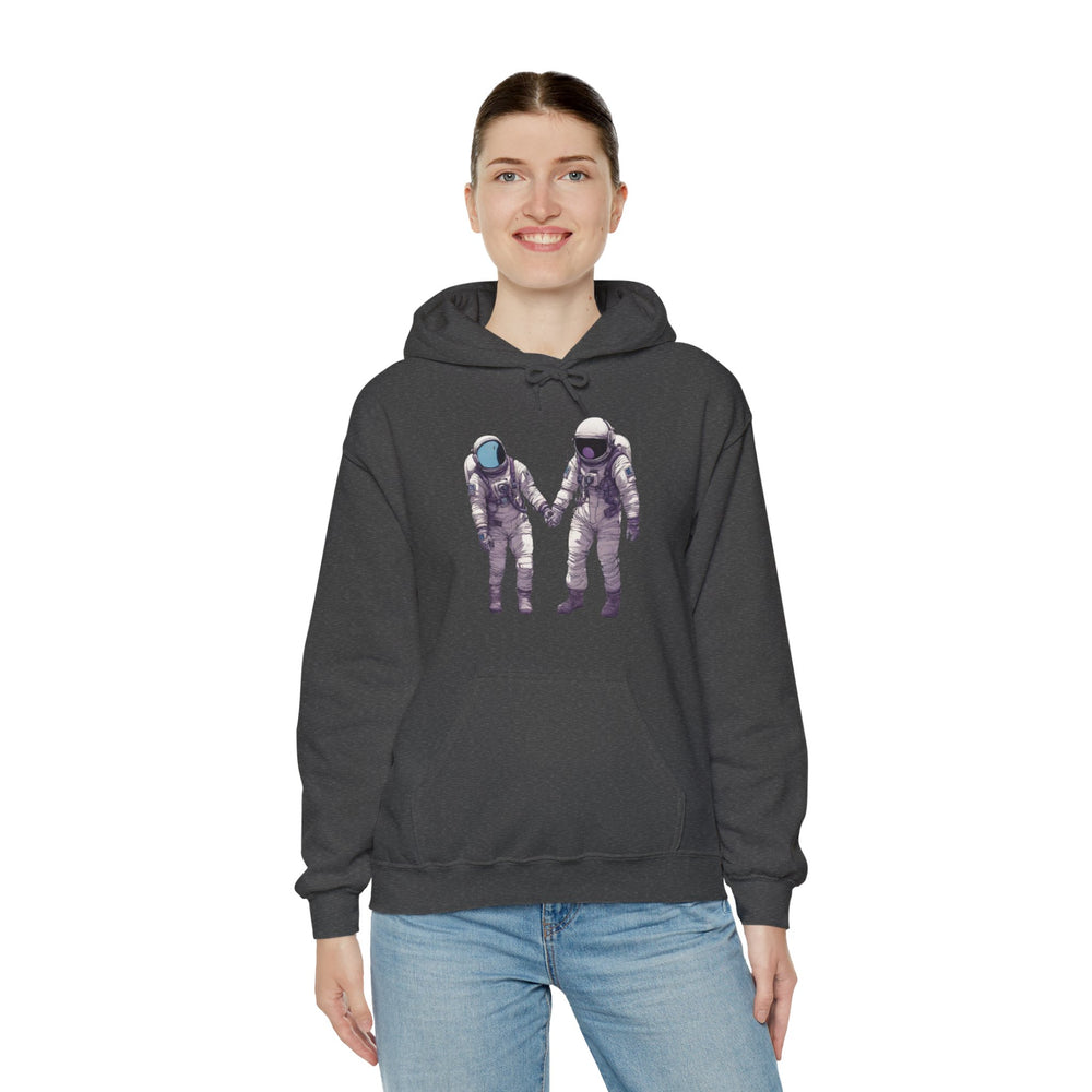 Astronaut Spaceart Hoodie - Next to You Sci-Fi Hoodie