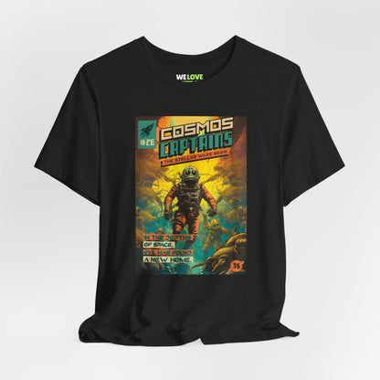 Cosmos Captains Retro Sci-Fi T-Shirt-welovescifi.net