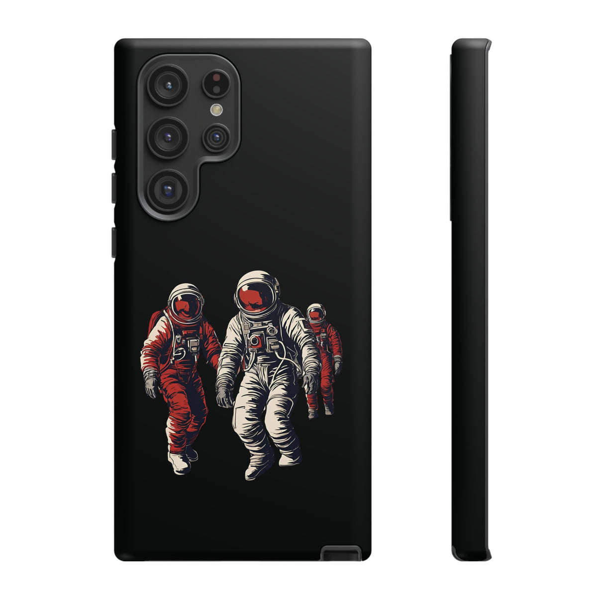 Astronauts In Red SpaceArt Tough Samsung Galaxy Mobile Cases