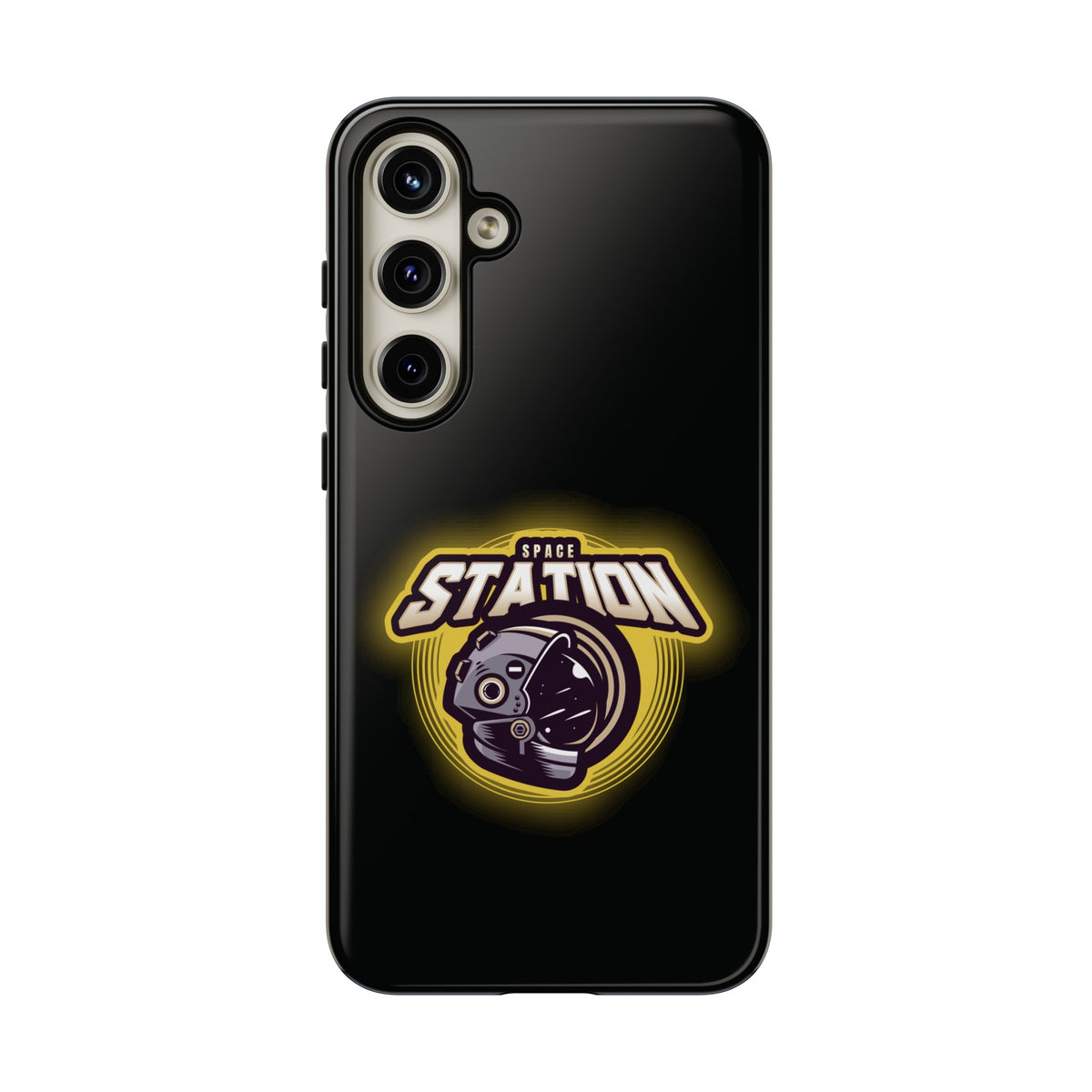 Space Station Astronaut Galaxy Cases