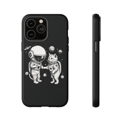 Space Kitties iPhone Cases Astronaut Cat Tough Mobile Cover