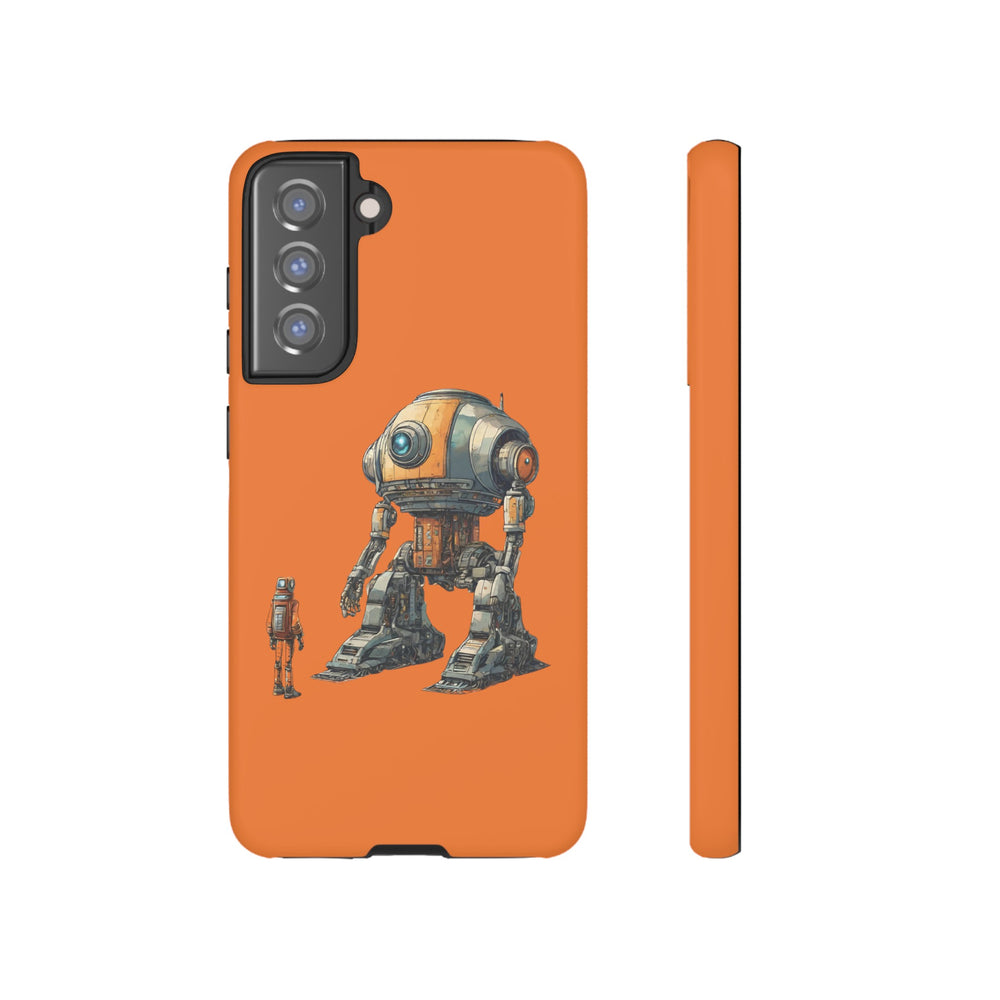 Robot Space Art Galaxy Mobile Cases | Look at Me Robot