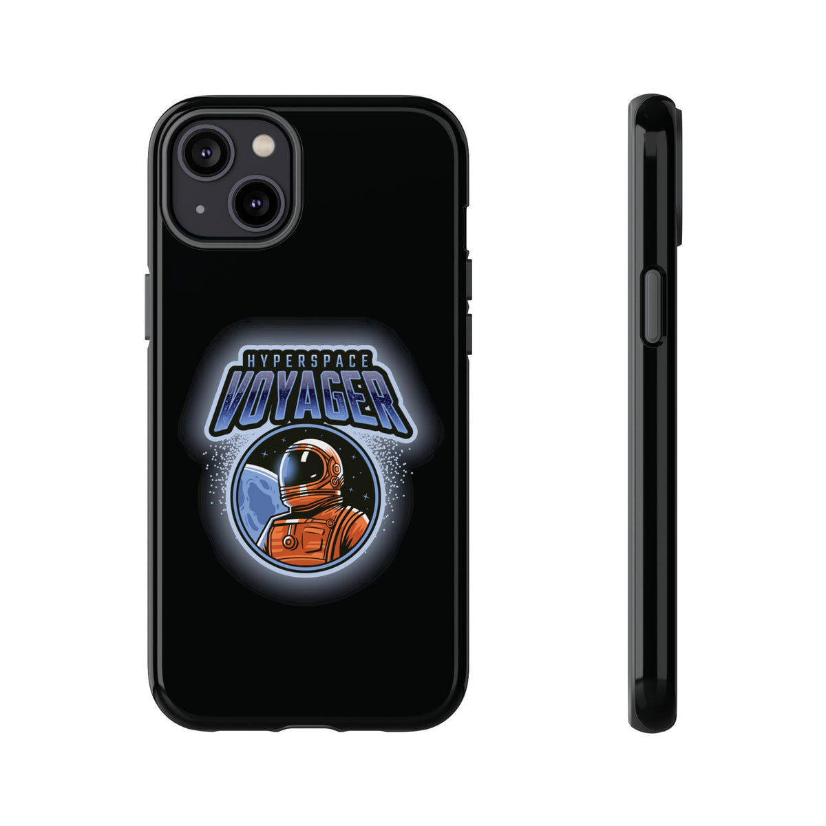 Hyperspace Voyager Astronaut SciFi Tough iPhone Mobile Cases