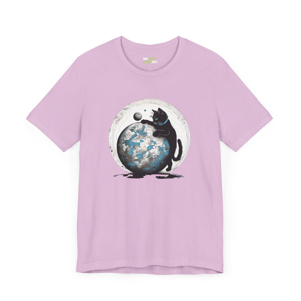 Space Player Cat Sci-Fi T-Shirt | WeLoveSciFi