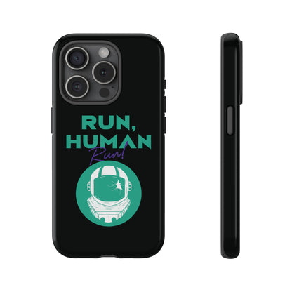 mobile cases-Run Human Run Sci-Fi Tough iPhone Mobile Cases