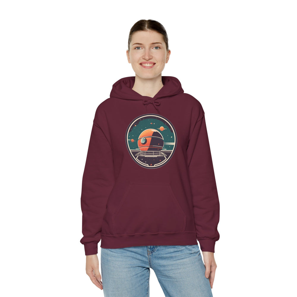 Space Art Hoodie - Station No.101 Sci-Fi Hoodie